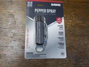 Sabre keychain Pepper Spray