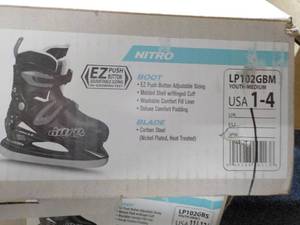 Lake Placid Hockey Skates size 1-4...