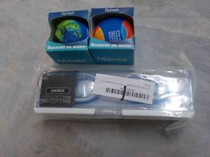Splash Balls and Swim Goggles...