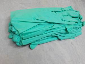 12 pair size 9 -9 12 Nitrile Glove...