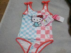 Hello Kitty 1 pc Swimsuit size 45...
