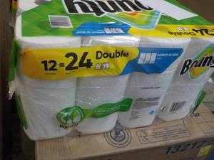 12 Bounty Extra Large Rolls Paper T...