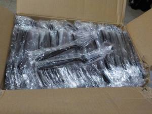 1000 Individually Wrapped Black Pla...