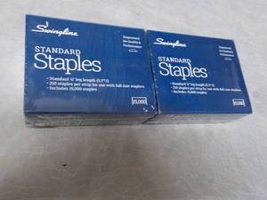 Swing Line 30,000 Standard Staples...