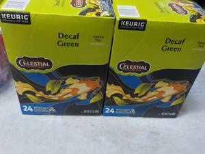 2 Keurig Celestial Decaf Green Tea ...