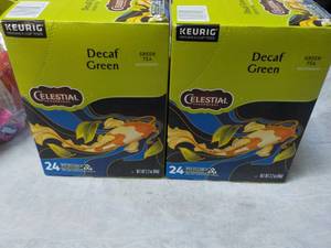2 Keurig Celestial Decaf Green Tea ...