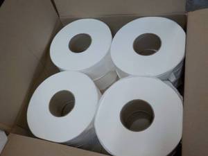 8 Jumbo Rolls 2 Ply Toilet Paper...