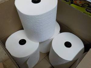 6 Rolls En Motion 8 White 1 Ply Pa...
