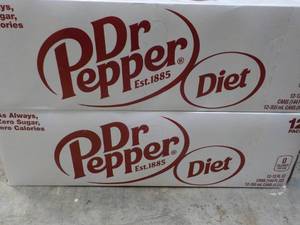 2 Diet Dr. Pepper 12 packs...
