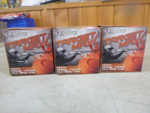 3 Boxes of Fiocchi Target Max 410 Gauge Shotshells