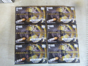 6 Boxes of Federal Premium 12 Gauge Truball Deep Penetrator Rifled Slugs