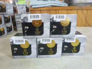 5 Boxes of YTR Troy 410 Gauge Shotshells
