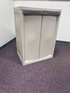 Sterilite 2-Shelf Storage Cabinet