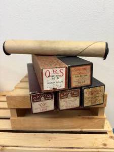 5 Misic Player Piano Scrolls