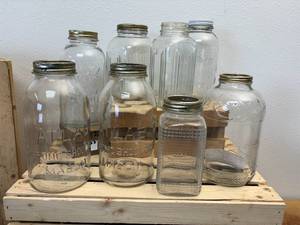 Assorted Mason Jars 12 Gallon