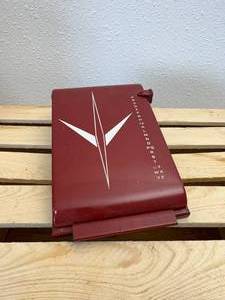 Red Metal Address File Bates Listfinder Director Model Orange NJ USA