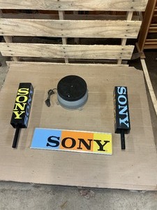 Vintage Sony Display Sign & Store Advertising Pieces, Including Rotational Display unit - Works 