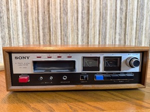 vintage Sony TC-228 8-Track Stereo Tapecorder.