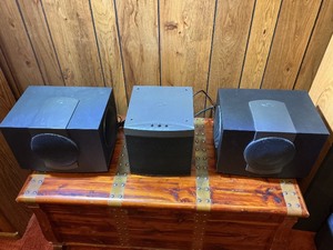 Monsoon Multimedia MM1000 Speaker System with Powered Subwoofers & Satellite Speaker