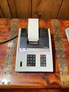 Vintage Unitrex Electronic Printing Calculator