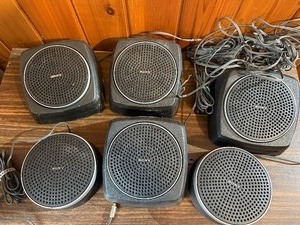 Pair of vintage Sony SS-10s and two pair Sony SS-11s