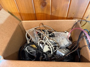Huge lot of wiring  and various