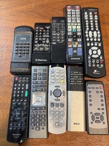 Video remotes various brands see pics for description