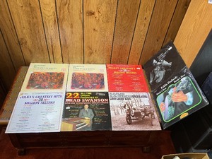 Large Mixed Marching, Polka, Banjo & Easy Listening Record Album Lot