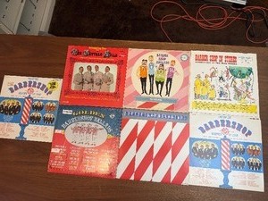 vintage Barbershop Quartet vinyl record albums.