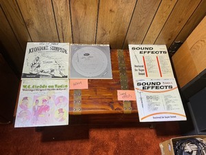 Spoken Word, Radio Comedy & Sound Effects Vinyl Record Lot