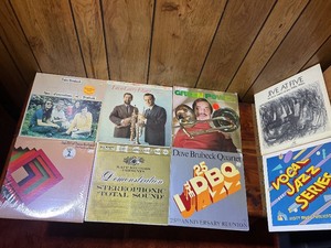Dave Brubeck, Jazz Compilation & Vocal Jazz Record Lot