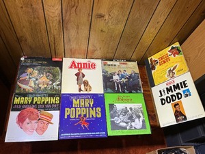 Vintage Childrens, Disney & Storybook Record Lot