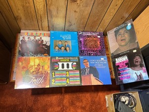 Vintage Gospel Choir, Mahalia Jackson & Inspirational Record Lot