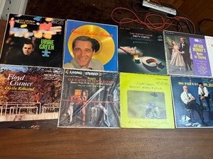featuring a mix of easy listening, light jazz, and pop vocal recordings, including artists such as Perry Como, Urbie Green, and Boston Pops (Arthur Fiedler)