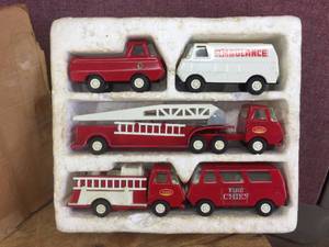 Vintage TONKA - Fire  Rescue Set - with Original Box
