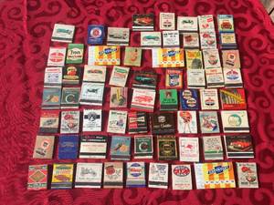 Vintage GASOIL Automotive MATCHBOOKS - Wow