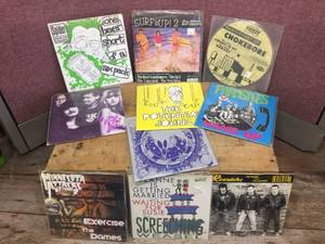 (10) 45 LP Vinyl Records - RockPunk - Local Interests
