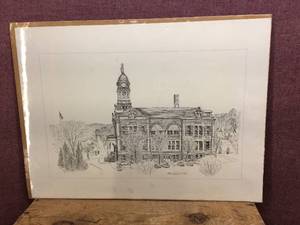 Ron Hunt (Winona MN) Sketch Print 1996