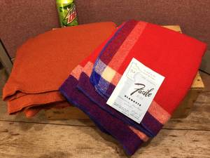 Vintage FARIBO  OTHER - Woolen ThrowBlankets