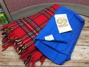 Vintage FARIBO  OTHER Woolen Blankets - Nice