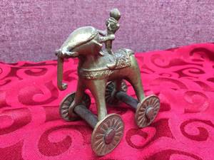 Vintage India Brass TEMPLE TOY