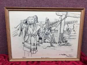 Historic MARIAN ANDERSON (SCHAEFER) SN Fort LeHillier Print