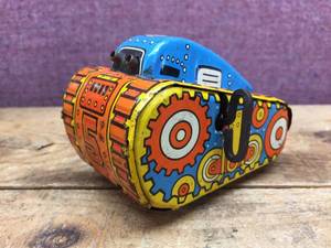 Vintage MARX TOYS - Wind Up Tank Toy - Workable