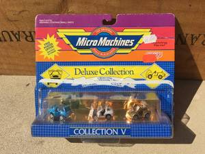 Vintage Micro Machines - Deluxe Collection V - with Card