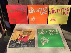 (5) THE SOVIETTES - Vinyl LP Records