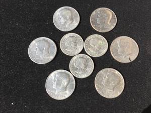 3 Susan Bs  1970s Kennedy Half Dollars Including Bicentennial