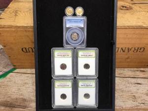 (7) Slabbed Roosevelt Dimes - Including PCGS PR69 DCAM 10C