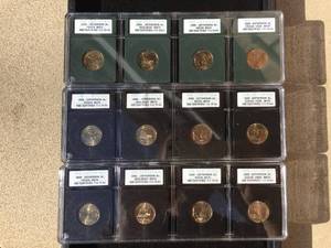 INB Certified 2004-05 Jefferson Nickels - MS70