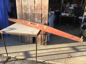 Vintage 66 MAHOGANY Peerless Style Level - Good Bubbles