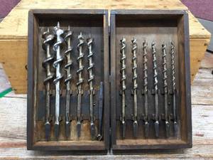 Antique THE IRWIN BIT Set with Original Box